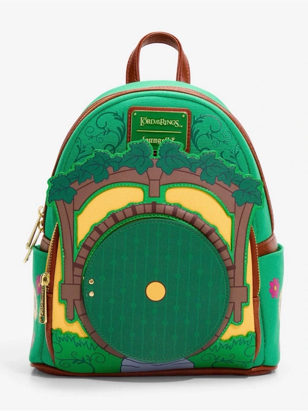 New Loungefly The Lord of the Rings Hobbit Door Mini Backpack